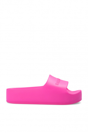 【国内発送★BALENCIAGA】CHUNKY SLIDE サンダル ラバー BALENCIAGA (バレンシアガ) キャンペーンロゴ ラバー スライド